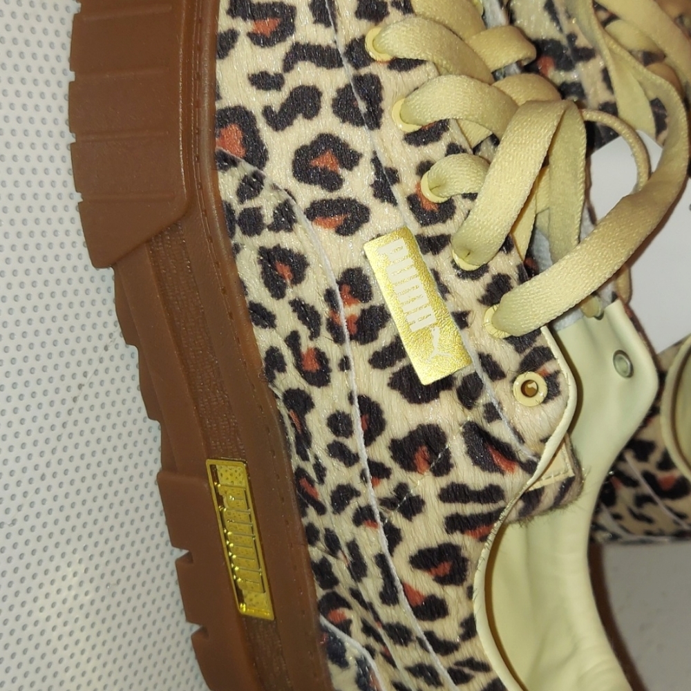 Women's Puma Leopard Mayze Platform Shoes-Brand New